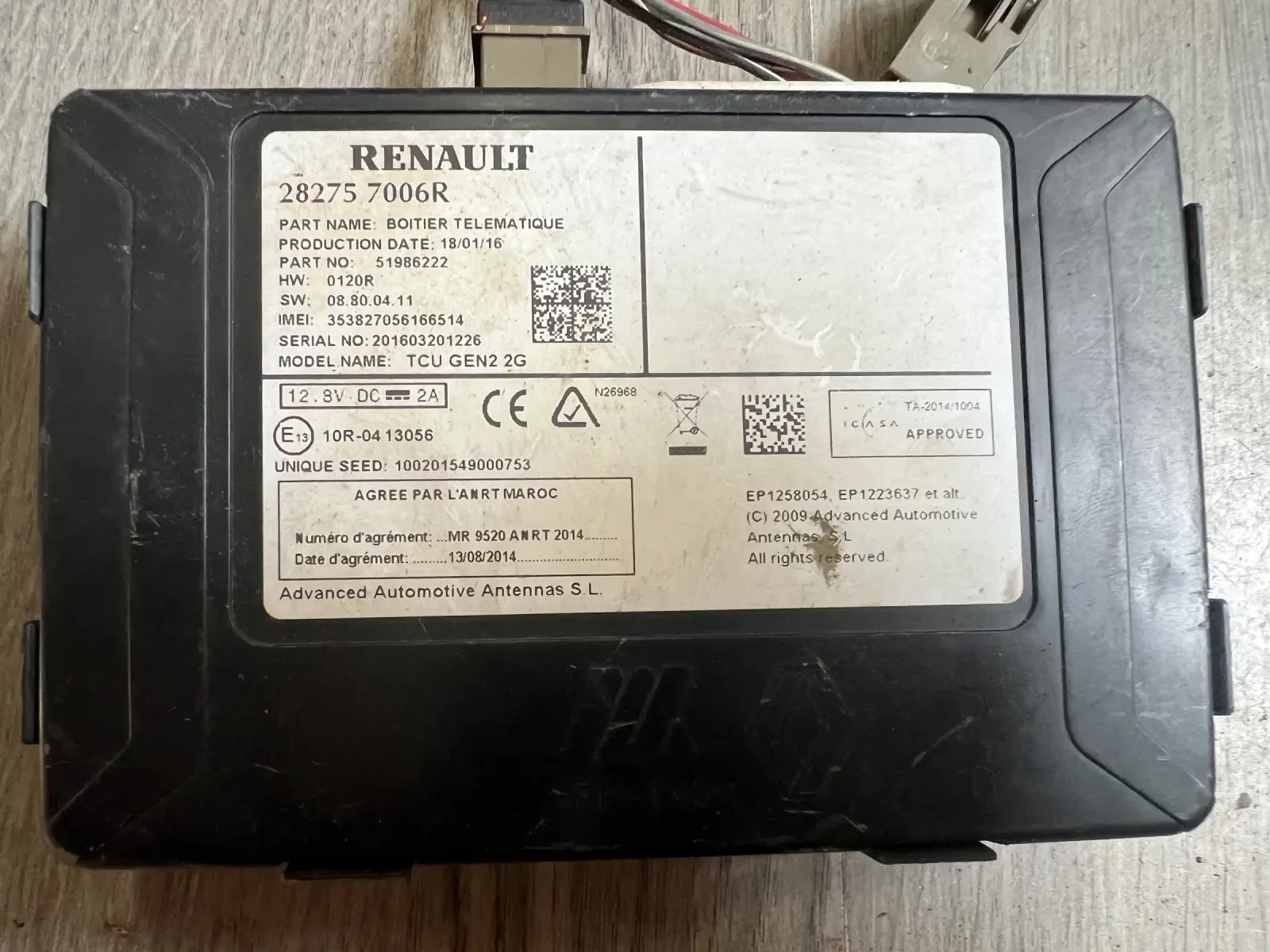 282757006R Навигационен модул  RENAULT MEGANE 4 51986222 28275 7006R | Mobile.bg — изображение 1