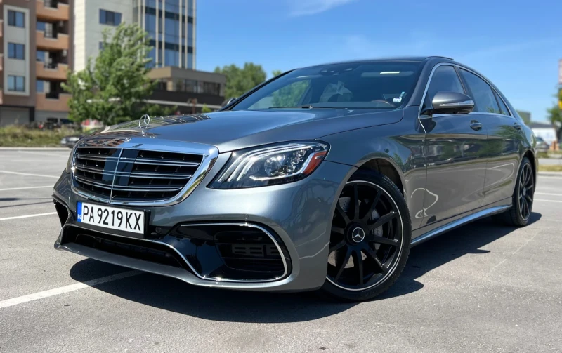 Mercedes-Benz S 560 69000km4M Long AMG Paket Distronik Panorama Vakum , снимка 2 - Автомобили и джипове - 47174480