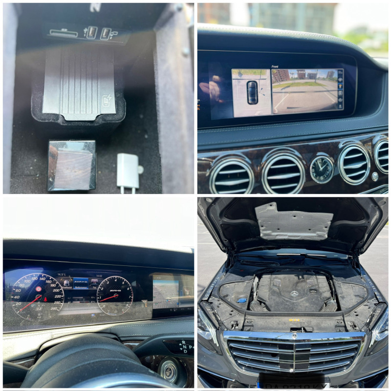 Mercedes-Benz S 560 3xTV 4х4 Long AMG Paket Distronik Panorama Vakum , снимка 16 - Автомобили и джипове - 46407852