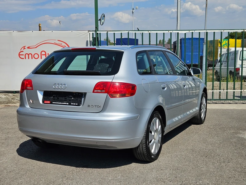 Audi A3 2.0TDI/SPORTBACK/140k.c/6ск/EURO 4/ТОП, снимка 3 - Автомобили и джипове - 47138395