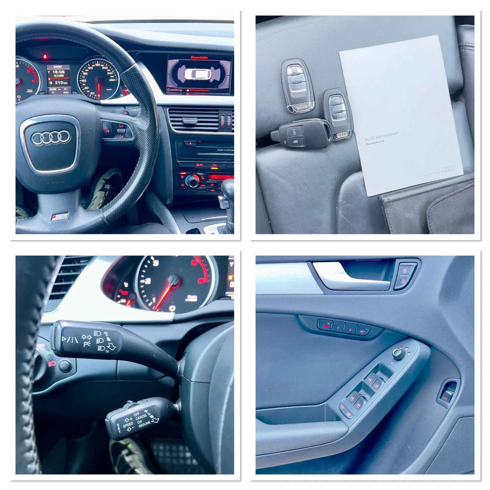 Audi A4  3.0TDI 3xS Line Quattro  | Mobile.bg � ����������� 12