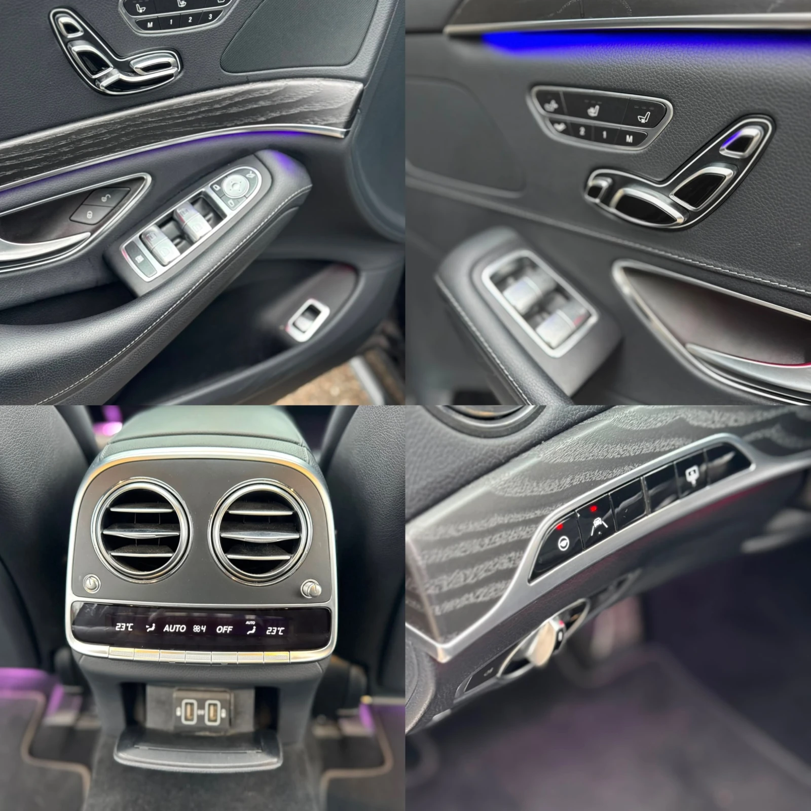 Mercedes-Benz S 350 D = LONG = AMG = ОЧАКВАН ВНОС = ЛИЗИНГ, снимка 16 - Автомобили и джипове - 55592303