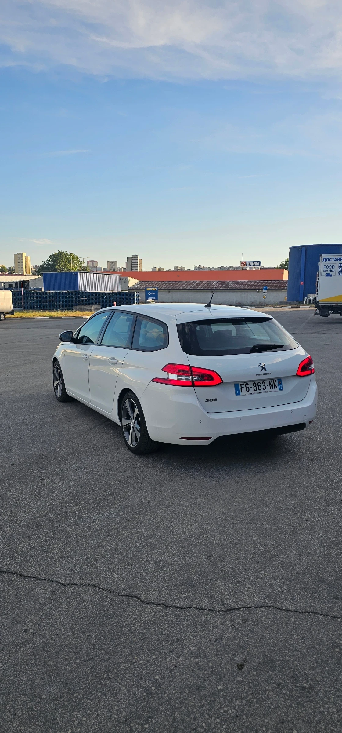 Peugeot 308 1.5HDI 102Ks 06/2019г, снимка 4 - Автомобили и джипове - 56074799