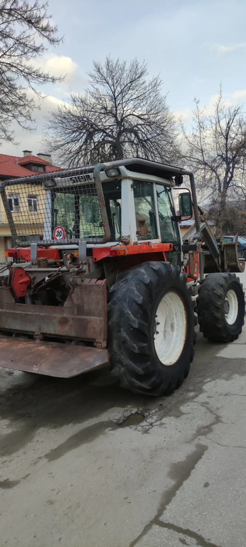 Трактор Steyr 8090, снимка 3 - Селскостопанска техника - 47654081