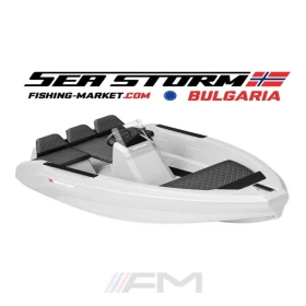 Лодка Собствено производство SeaStorm 12 HDPE Advantage - 3.66 m - светло сива, снимка 7