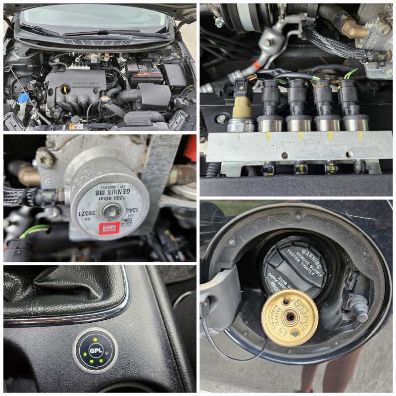 Kia Ceed 1.4 GAZ/FACELIFT/NAVIG/EVRO-5, снимка 16 - Автомобили и джипове - 46381609