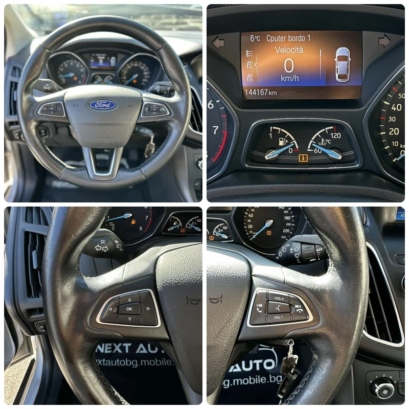 Ford Focus 1.6i 120HP LPG EURO6B 144, 000KM, снимка 14 - Автомобили и джипове - 52241730