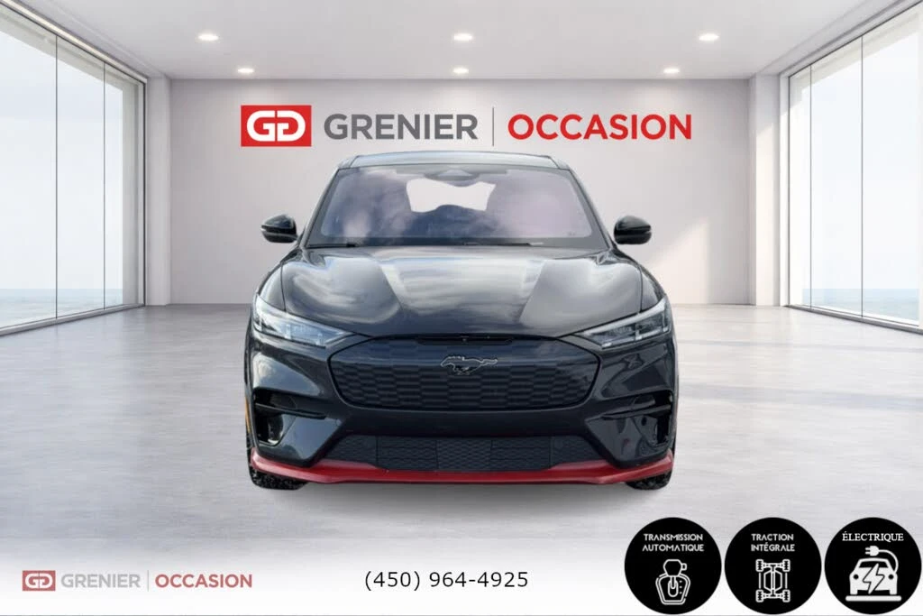 Ford Mustang Mach-E GT* ПАМЕТ* 360 КАМЕРА* ПАНОРАМА* , снимка 3 - Автомобили и джипове - 53907094