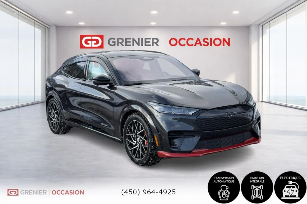 Ford Mustang Mach-E GT* ПАМЕТ* 360 КАМЕРА* ПАНОРАМА* , снимка 2 - Автомобили и джипове - 53907094