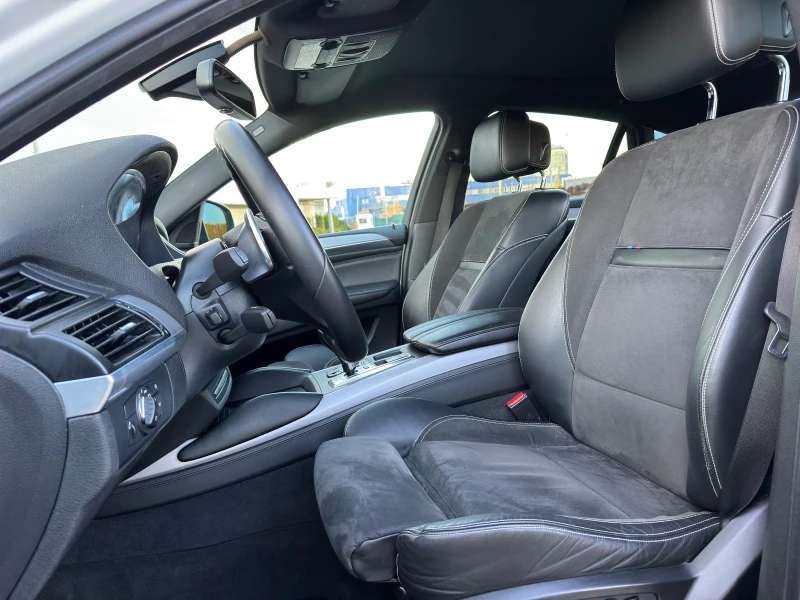 BMW X6 ///M50d-facelift-КАМЕРА-ПОДГРЕВ-HEAD UP-УНИКАЛНА!!, снимка 10 - Автомобили и джипове - 52714024