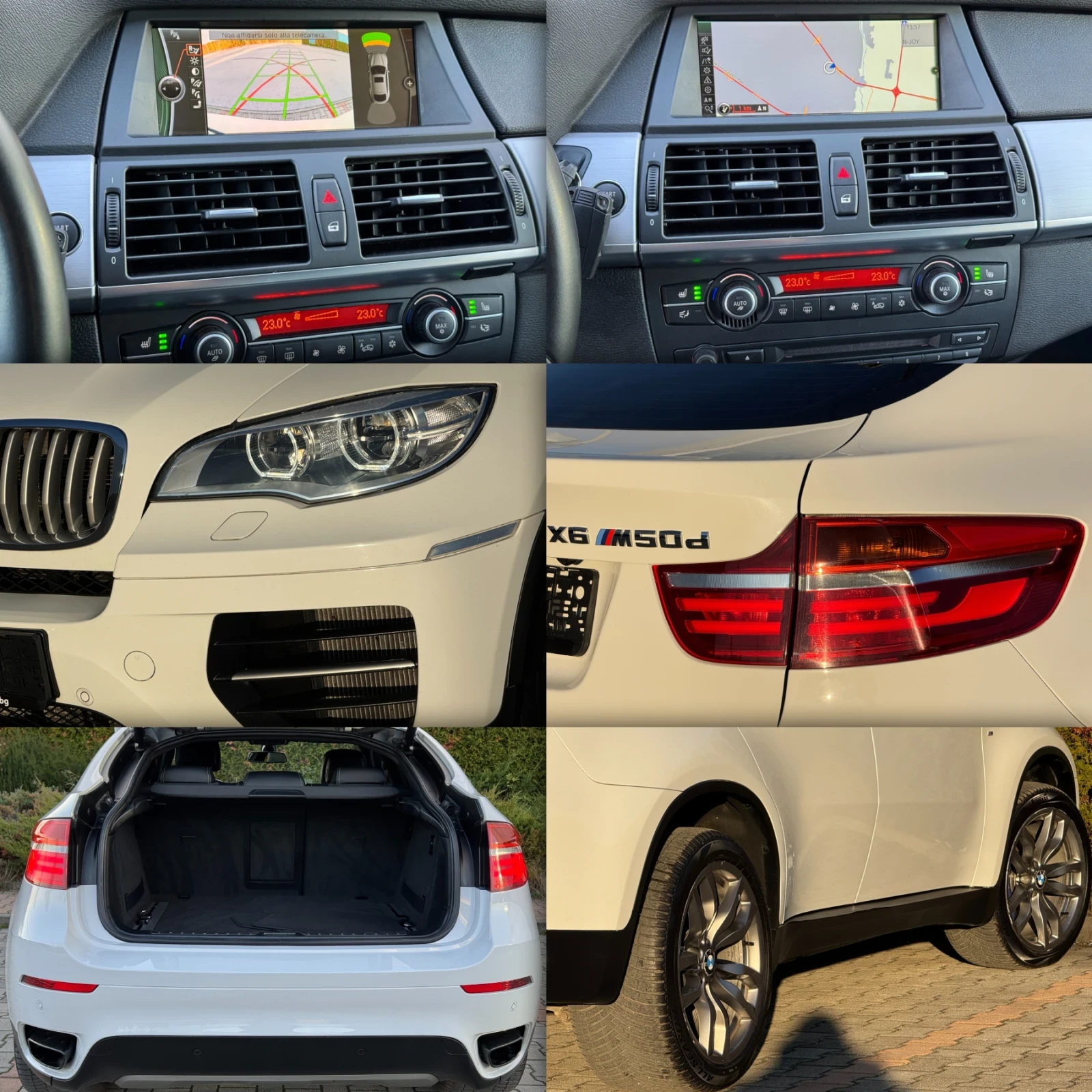 BMW X6 ///M50d-facelift-������-�������-HEAD UP-��������!! | Mobile.bg � ����������� 17
