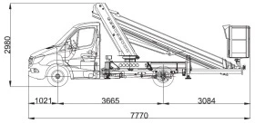 Автовишка Ruthmann 23м Ecoline 230, снимка 17