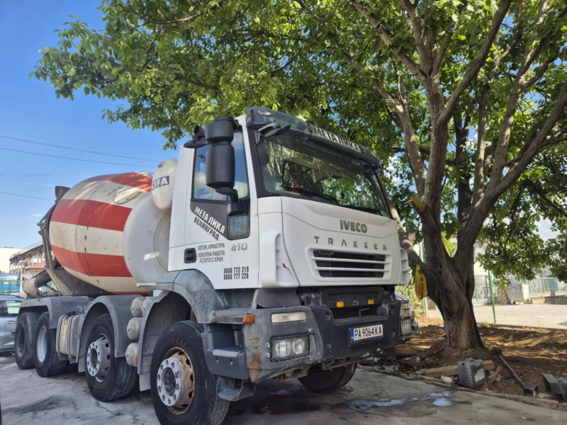 Бетон миксер Iveco ТРАКЕР , снимка 6 - Индустриална техника - 51182642