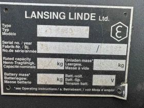 Мотокар Linde H45D, снимка 10