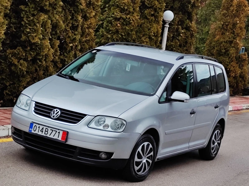 VW Touran 1.9TDI(105)* 6-СКОРОСТИ* НОВ ВНОС* , снимка 2 - Автомобили и джипове - 49337320