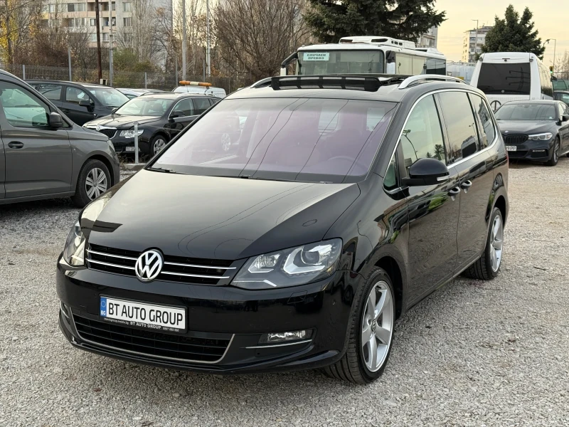 VW Sharan Business 5+ 1 МЕСТА 2.0TDI/140HP 4MOTION TOP! , снимка 3 - Автомобили и джипове - 52631540