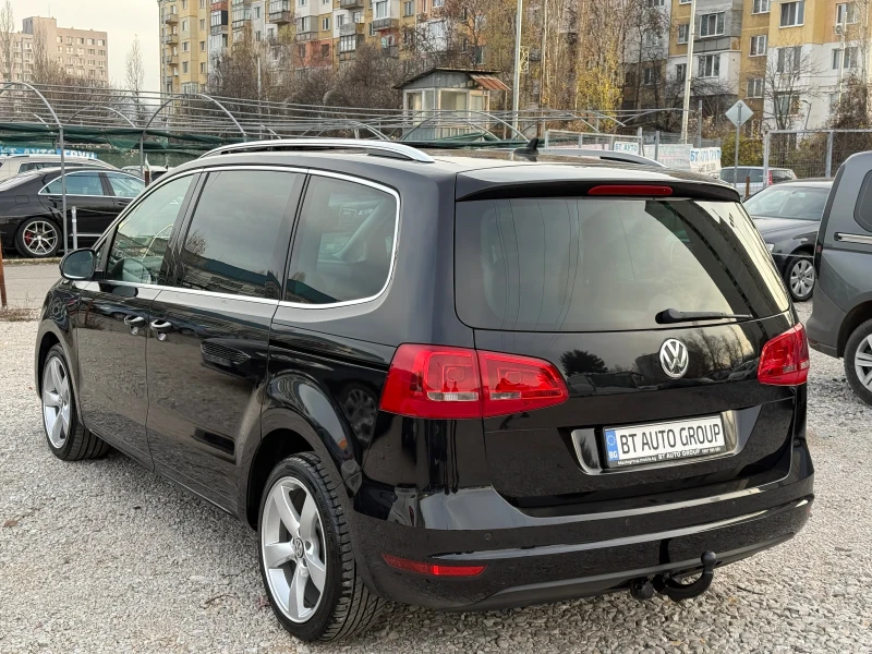 VW Sharan Business 5+ 1 МЕСТА 2.0TDI/140HP 4MOTION TOP! , снимка 4 - Автомобили и джипове - 52631540