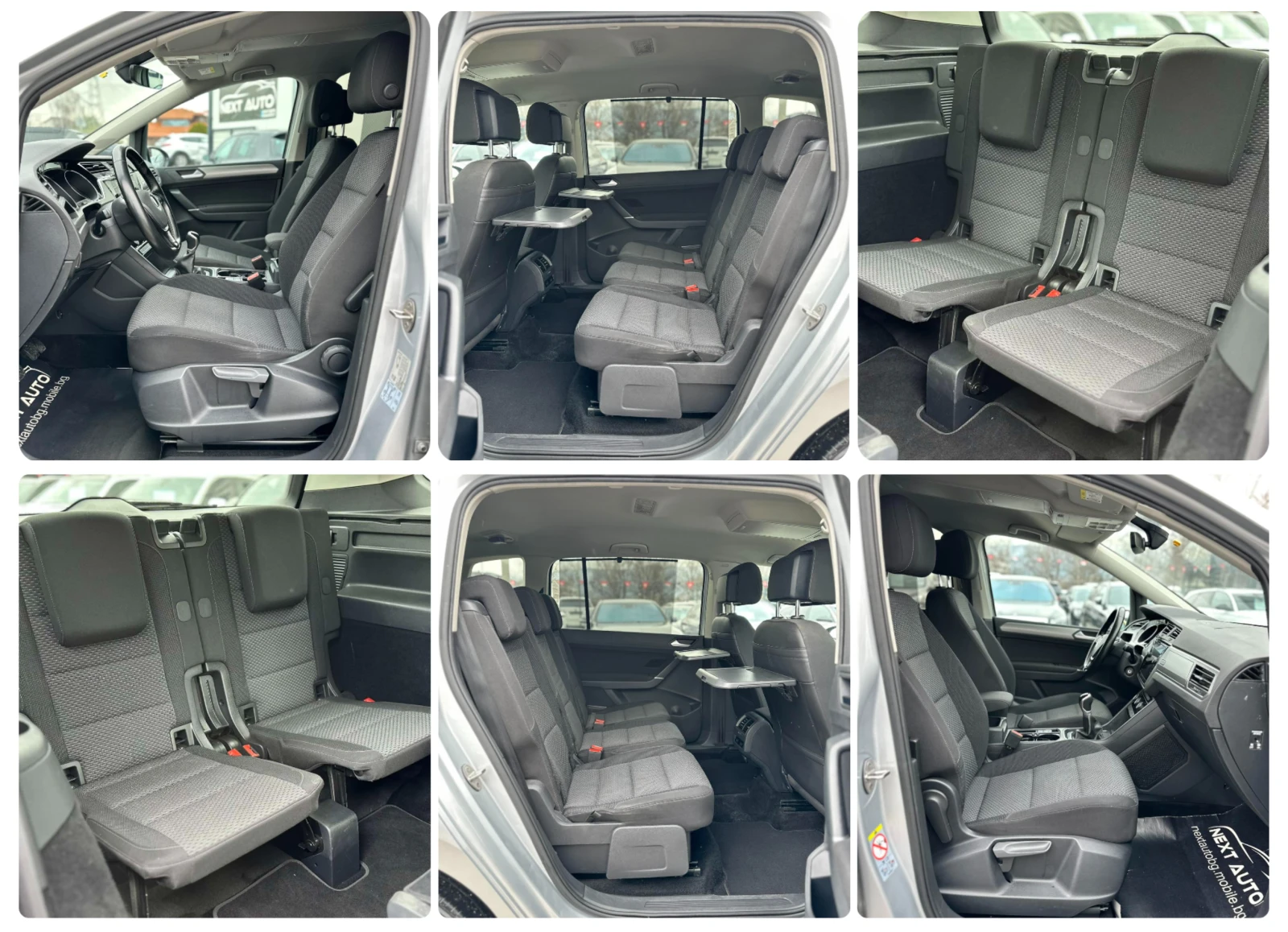 VW Touran 2.0TDI 122HP 6+ 1 CARPLAY CAMERA DISTRONIC, снимка 11 - Автомобили и джипове - 54064767