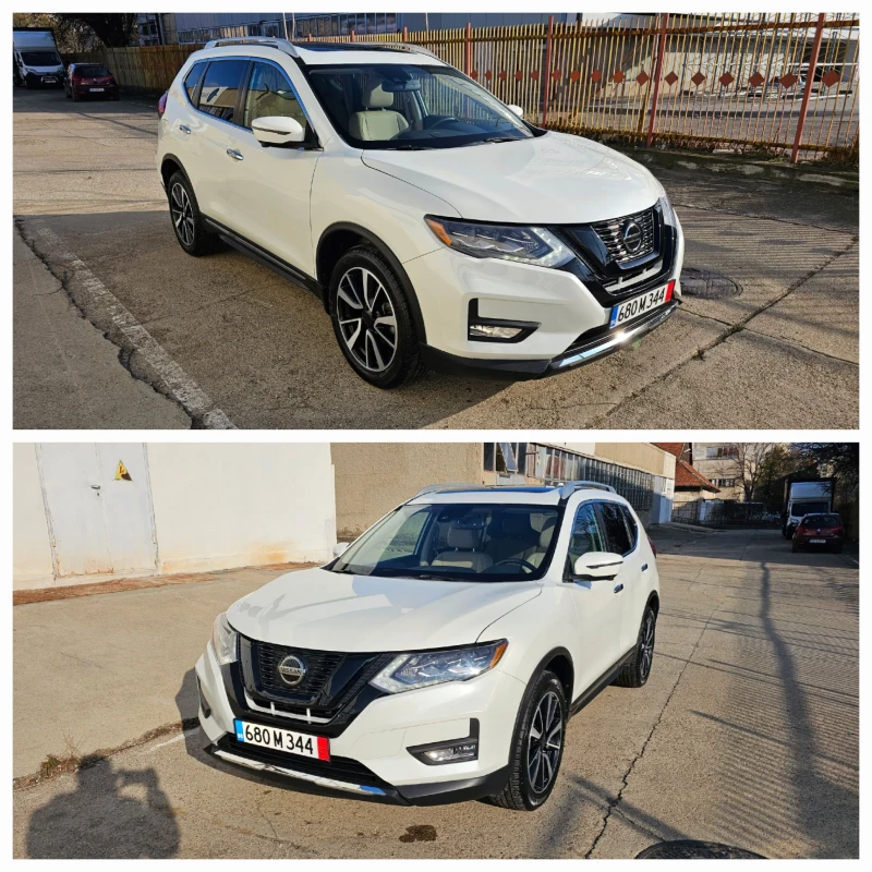 Nissan Rogue SL Platinum Автомат Панорама Кожа KeyLess 360-Каме, снимка 4 - Автомобили и джипове - 48912300