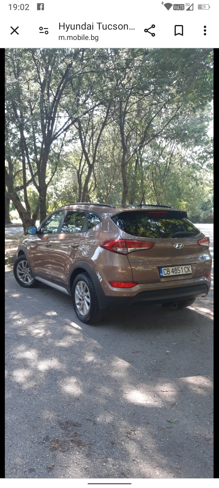 Hyundai Tucson, снимка 2 - Автомобили и джипове - 48483152