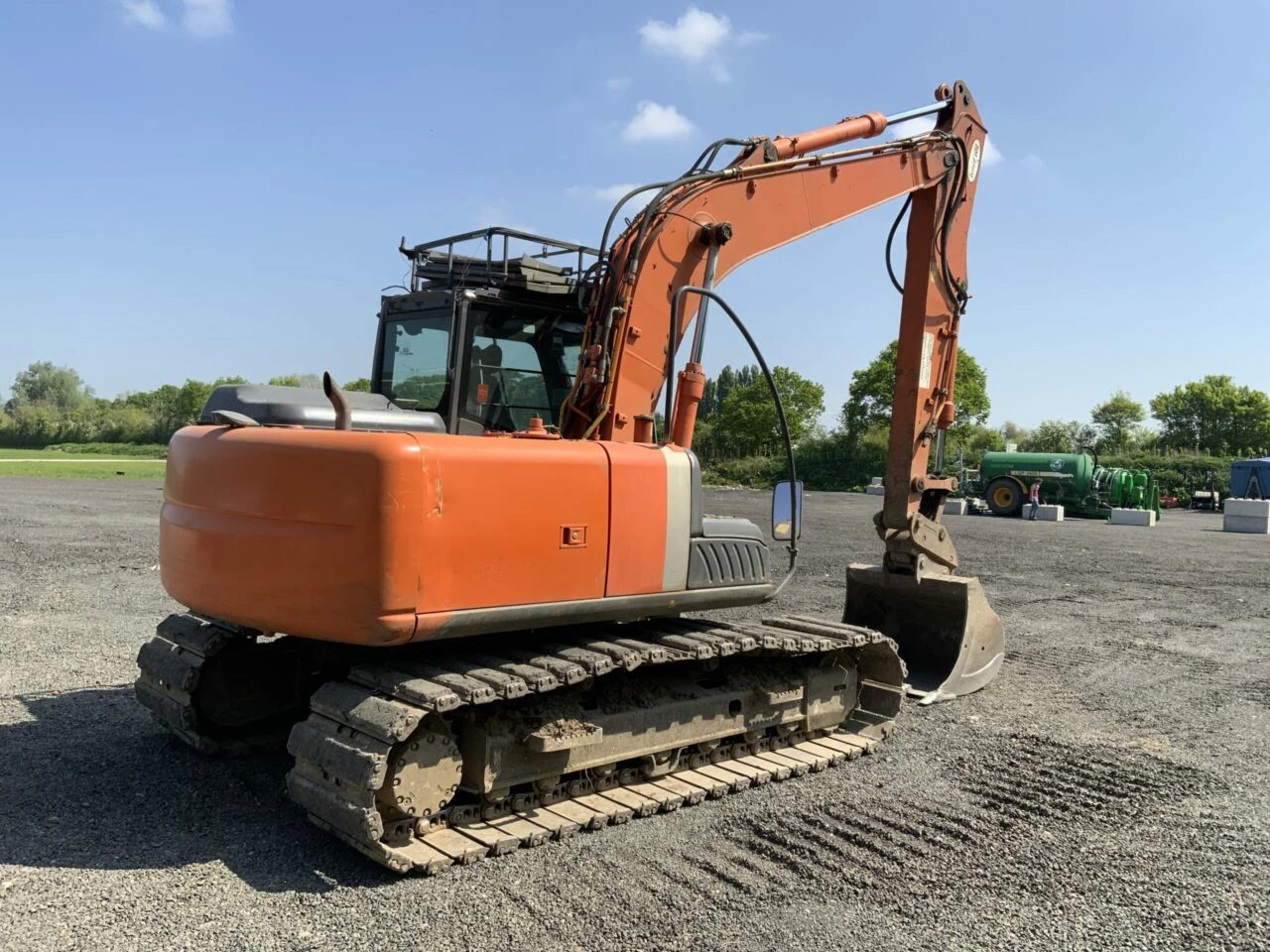 Багер Hitachi ZX130LCN-3, снимка 5 - Индустриална техника - 54329767
