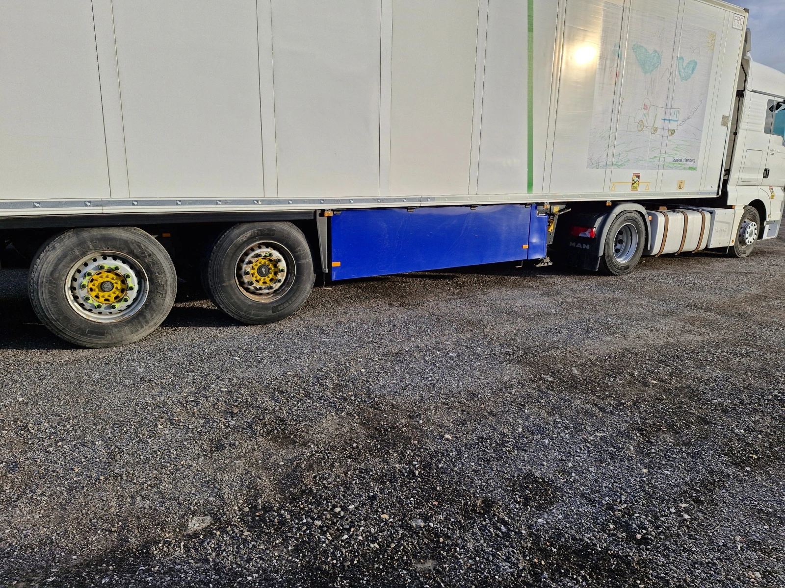 Полуремарке Schmitz scb s3b, Двутемп. , снимка 4 - Ремаркета - 56192741