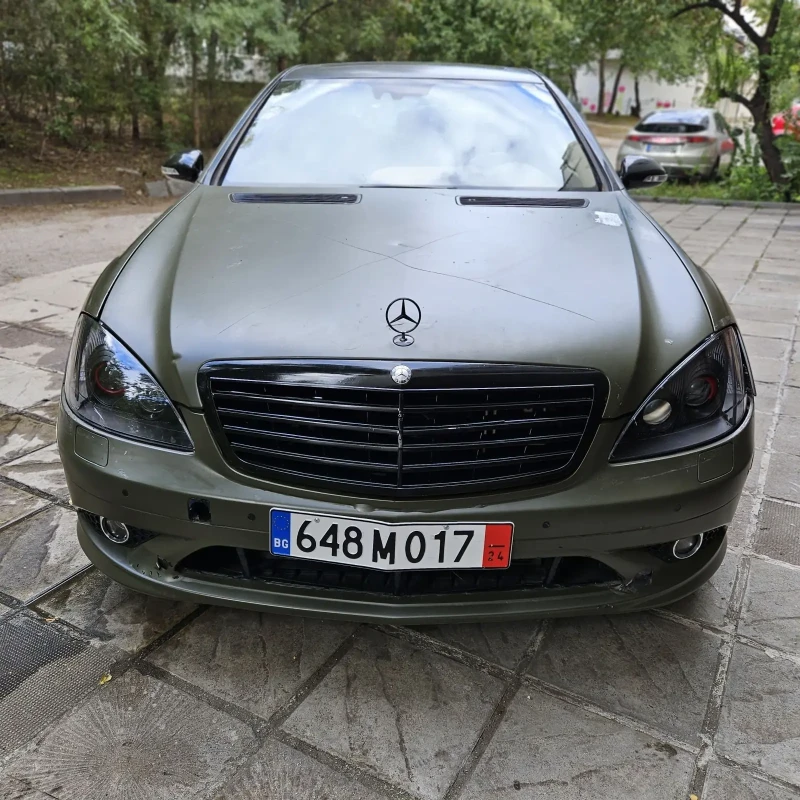 Mercedes-Benz S 500 4&#39;matik   AMG-pack , снимка 1 - Автомобили и джипове - 48600901