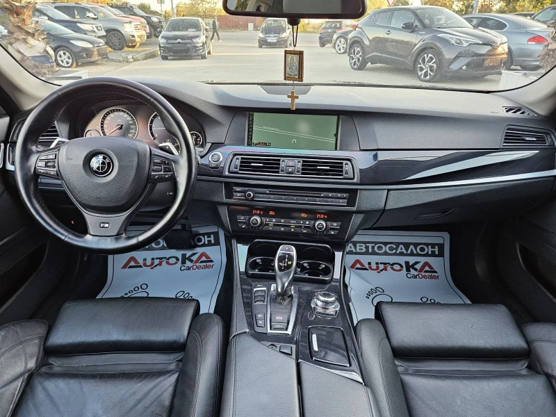 BMW 530 3.0D-258кс= АВТОМАТ= 4Х4= DISTRONIC= HUD= RECARO, снимка 12 - Автомобили и джипове - 48638658