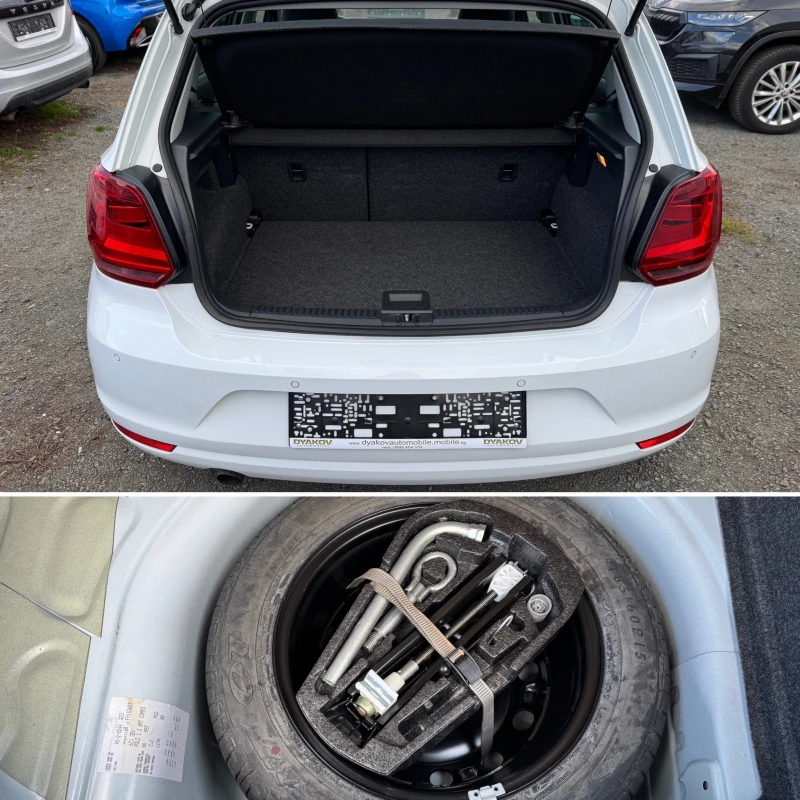 VW Polo 1.2i 4цил.Внос Швейцария!PDC, Tel, USB, Navi, Каме, снимка 17 - Автомобили и джипове - 48965556