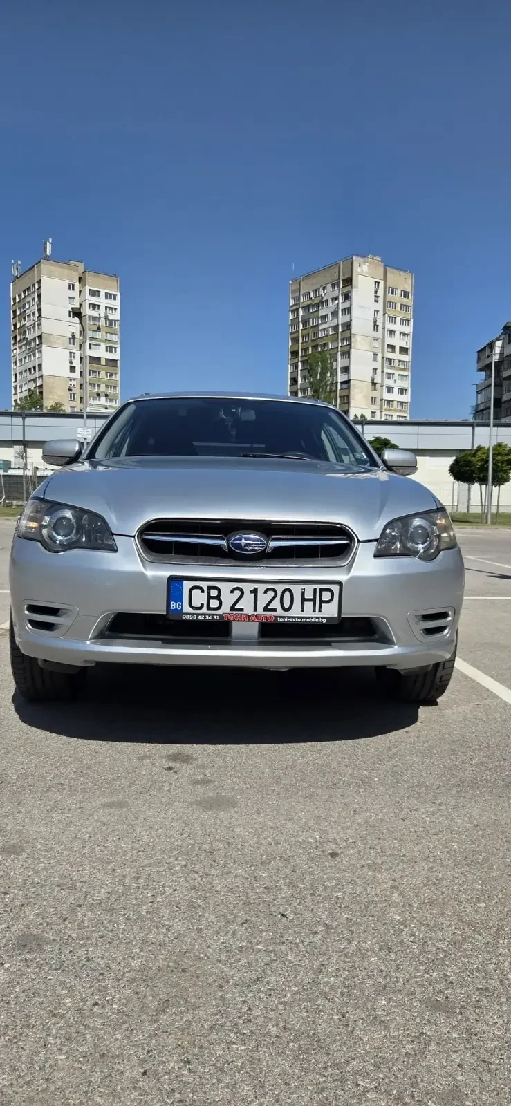Subaru Legacy Повдигната с оригинално окачване от Outback - изображение 3