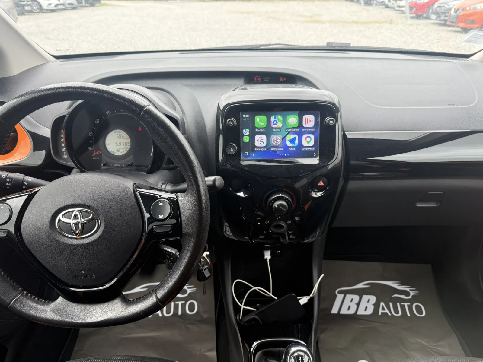 Toyota Aygo 1.0, EURO 6, Нов Внос France, снимка 13 - Автомобили и джипове - 54204773