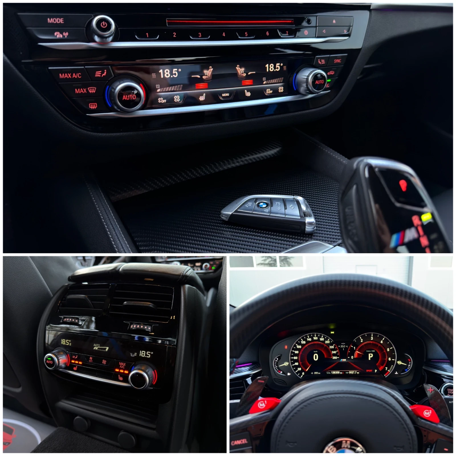 BMW 540 M5 CSL OPTIC / SHADOW LINE / HeadUP / CARBON, снимка 13 - Автомобили и джипове - 54526322