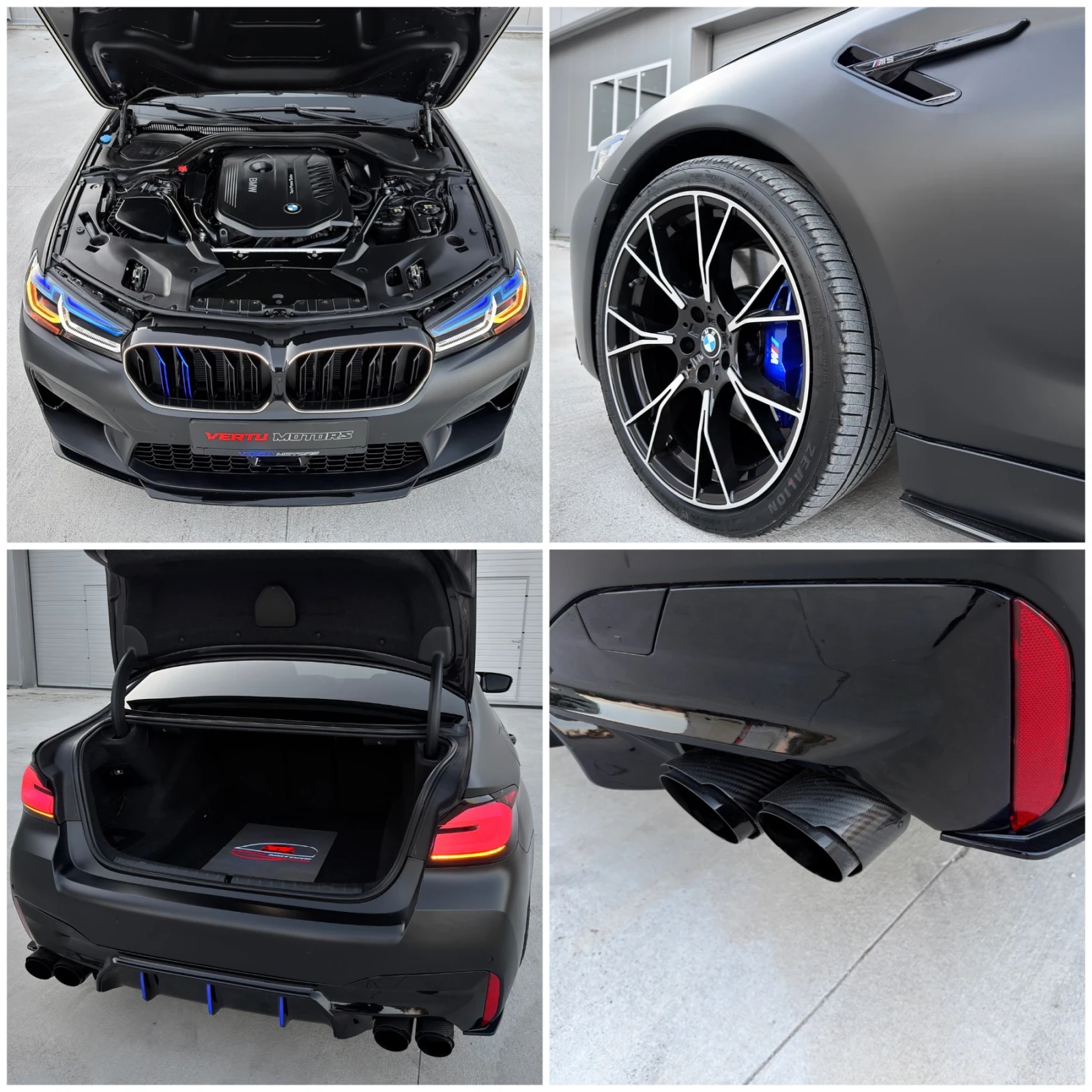 BMW 540 M5 CSL OPTIC / SHADOW LINE / HeadUP / CARBON, снимка 8 - Автомобили и джипове - 54526322