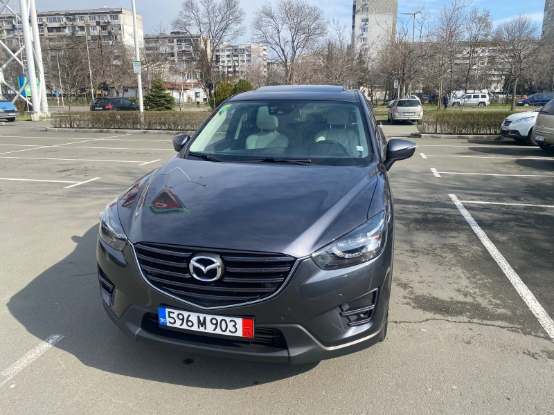 Mazda CX-5 Автоматик 8 броя гуми с джанти внос Швейцария, снимка 1 - Автомобили и джипове - 48311738