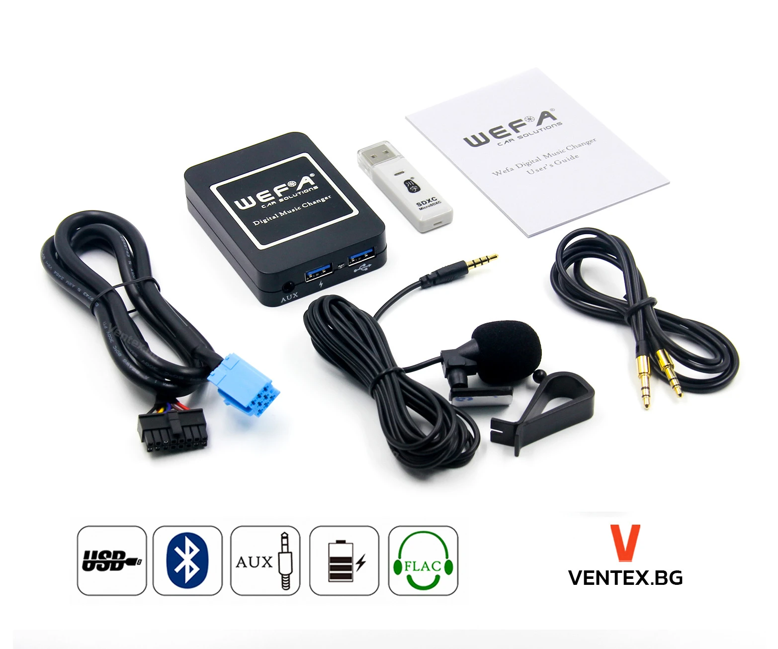  CD   Peugeot 1997  2008 WEFA Bluetooth USB AUX      RD3 | Mobile.bg   1