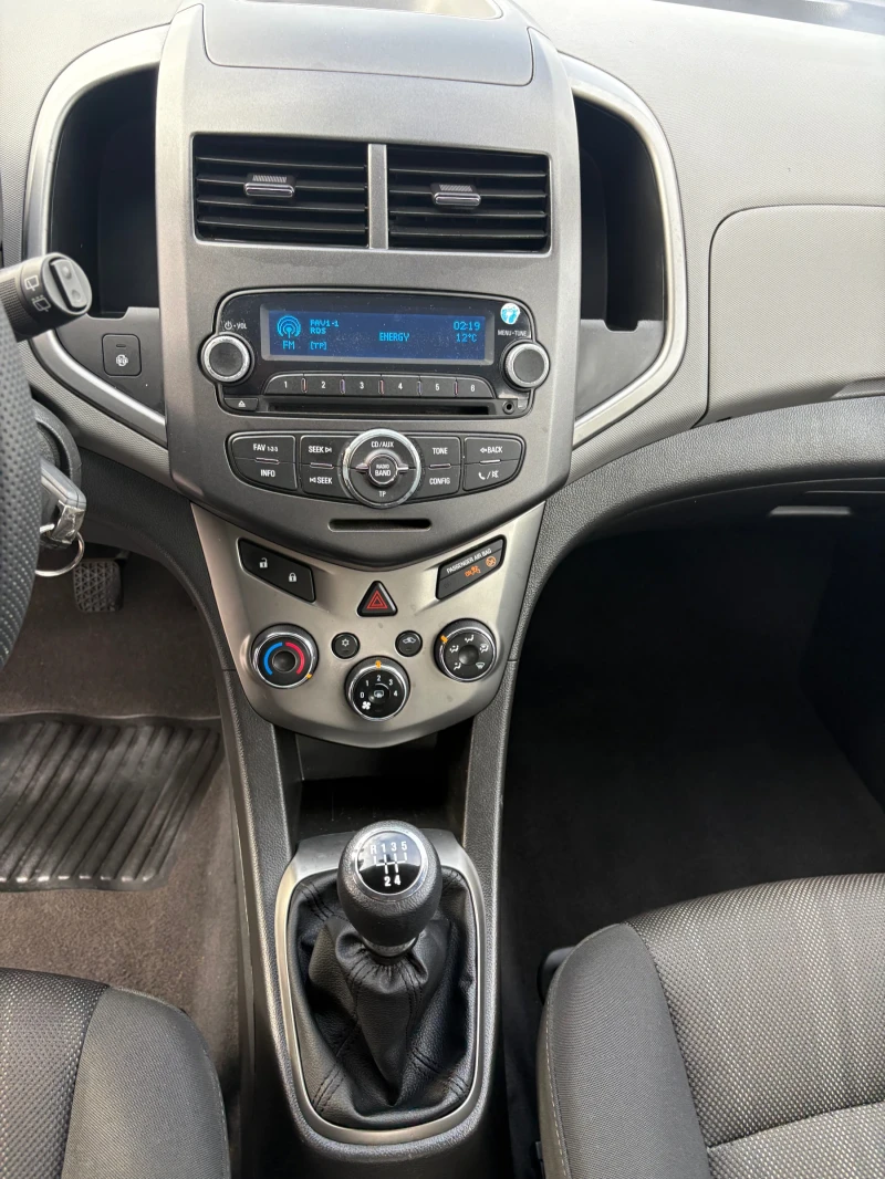 Chevrolet Aveo 1.2i-ФАБРИЧНА ГАЗ, снимка 15 - Автомобили и джипове - 53393846
