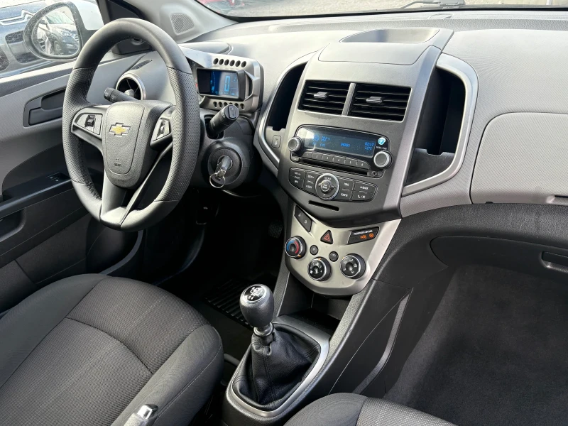 Chevrolet Aveo 1.2i-ФАБРИЧНА ГАЗ, снимка 10 - Автомобили и джипове - 53393846