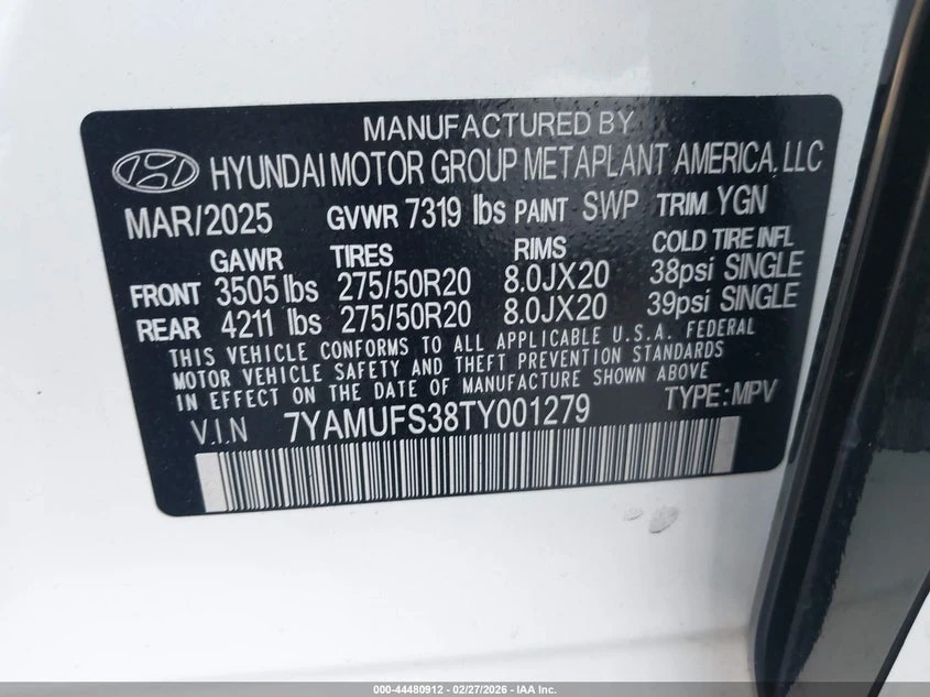 Hyundai IONIQ 9 Sel, снимка 9 - Автомобили и джипове - 56631022