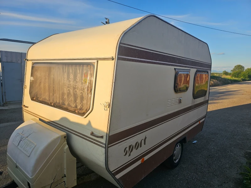 Каравана ABI WILK 750кг, снимка 5 - Каравани и кемпери - 46665403