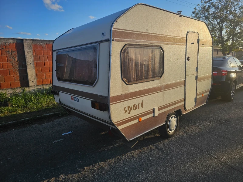 Каравана ABI WILK 750кг, снимка 3 - Каравани и кемпери - 46665403