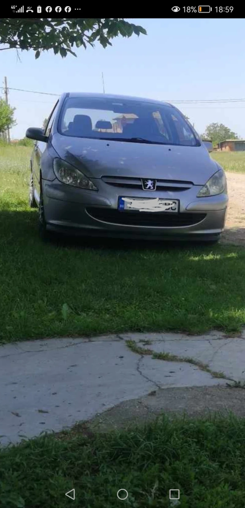 Peugeot 307, снимка 3 - Автомобили и джипове - 47341527