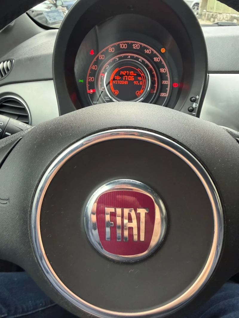 Fiat 500 0.9 TWIN AIR Turbo (85 Hp) Start and Stop, снимка 11 - Автомобили и джипове - 52618818