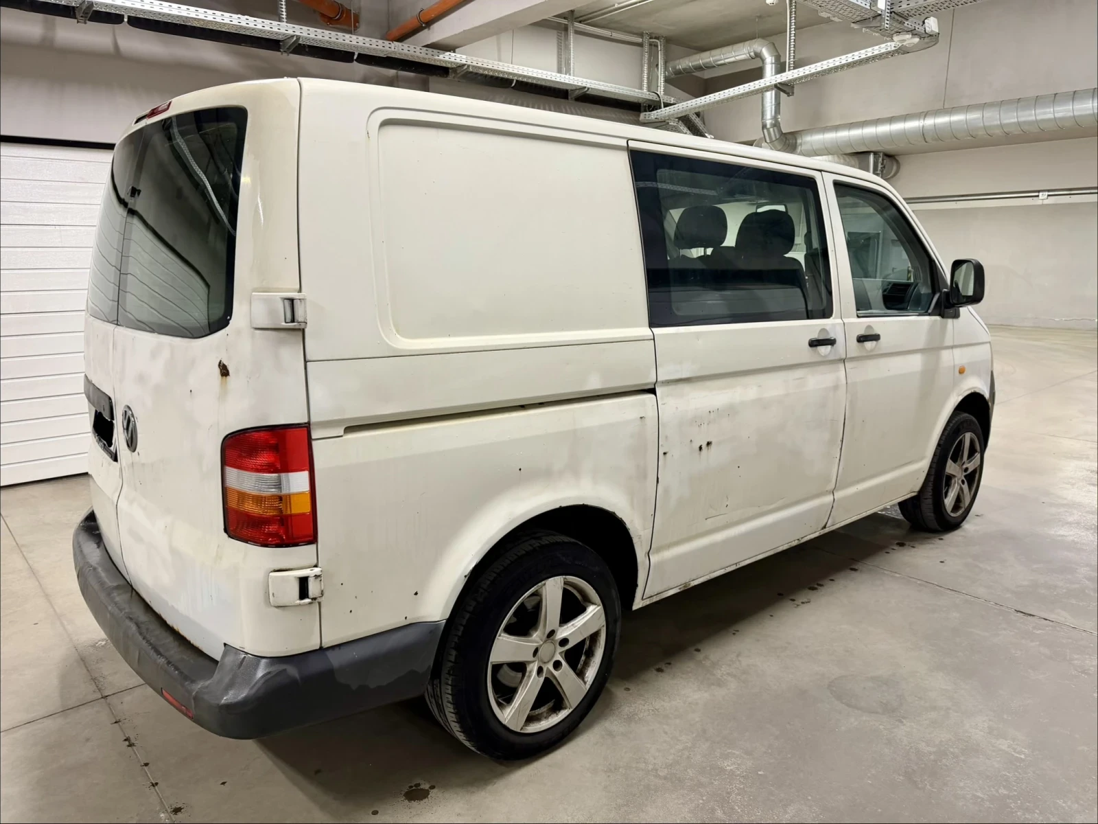 VW Transporter 2.5TDI, нов съединител, амортисьори, гражданска, снимка 6 - Бусове и автобуси - 53773600