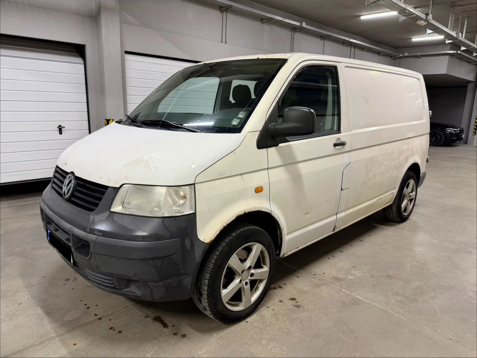 VW Transporter 2.5TDI, нов съединител, амортисьори, гражданска