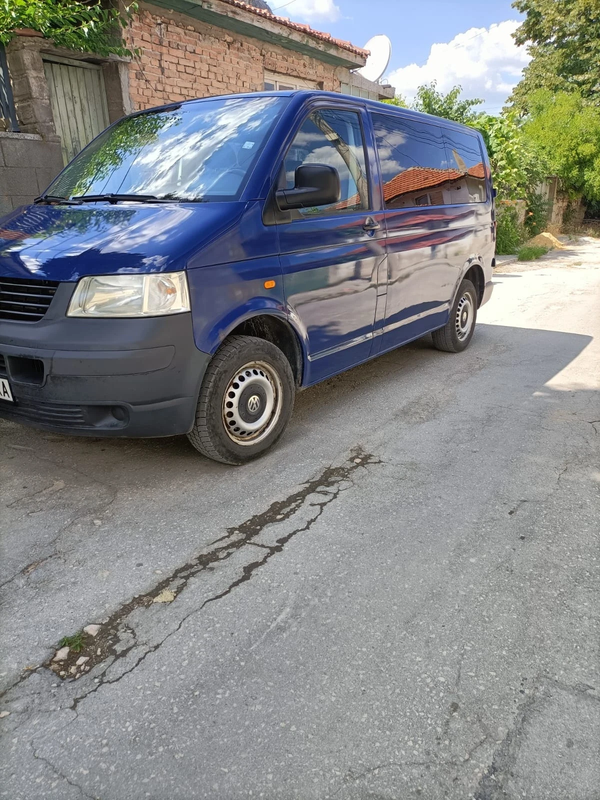 VW Transporter 1.9TDI - T5, снимка 5 - Бусове и автобуси - 55038035