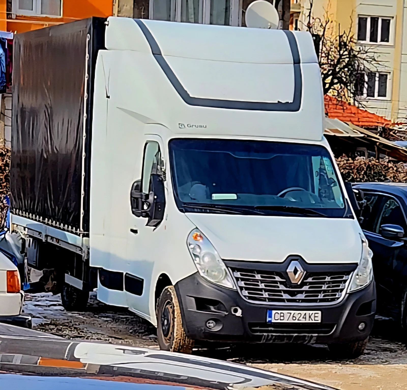 Renault Master 10 палетен - щора