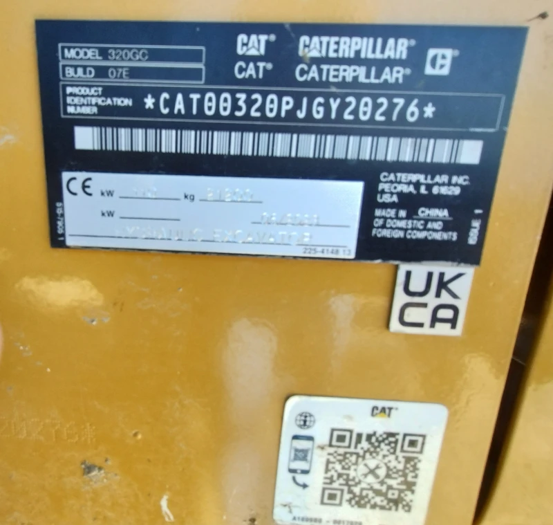 Багер Cat 320GC, снимка 5 - Индустриална техника - 48599606