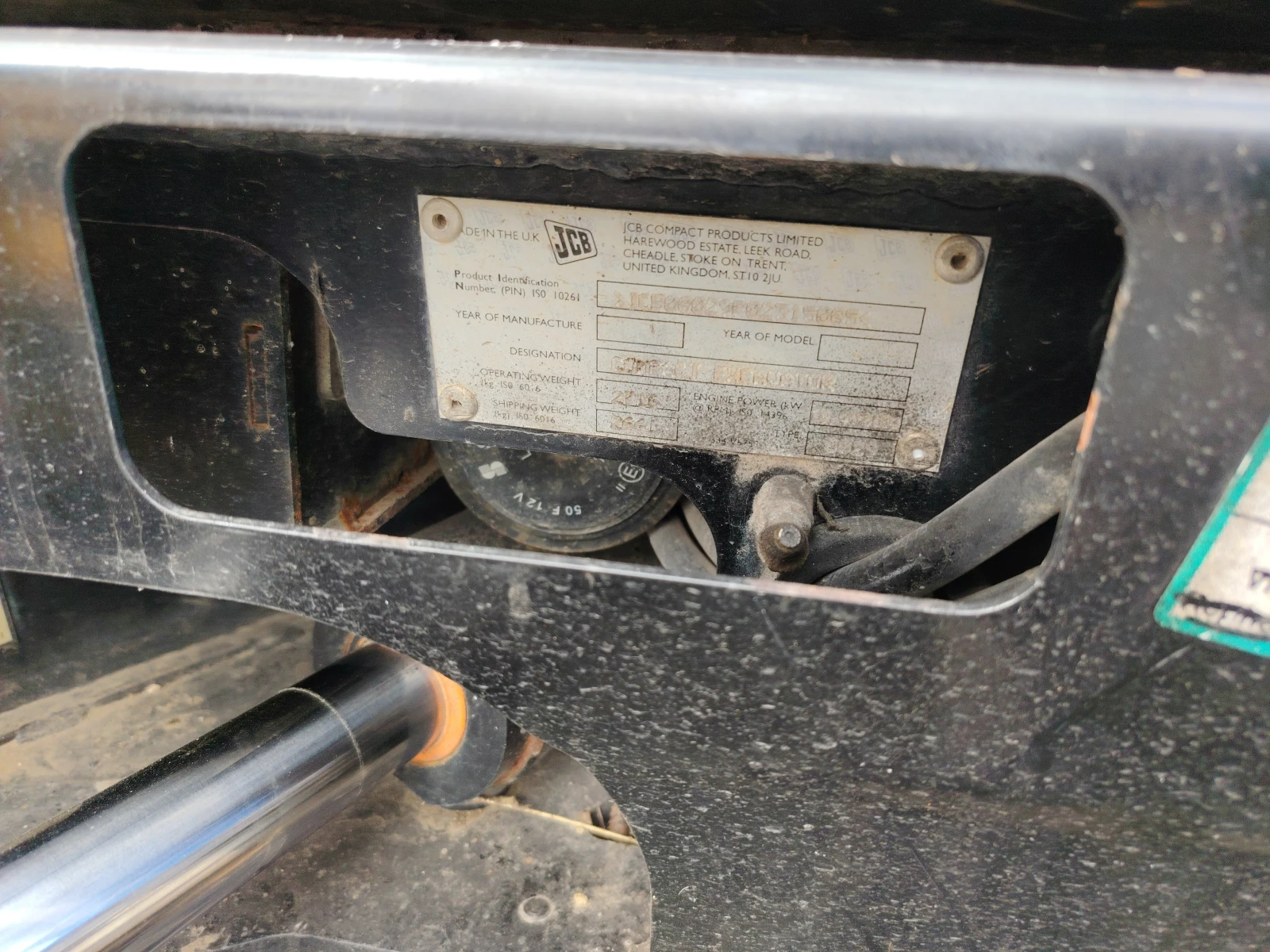 Багер JCB 8029 cts, снимка 9 - Индустриална техника - 53768798